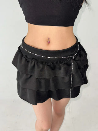 Slim Metal Boho Chic Silver Belly Chain Waist Belt Collection