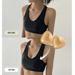 Double-sided Adhesive Super Push-up Volume Bikini Swimsuit Glue Bra Pads 3 Sizes