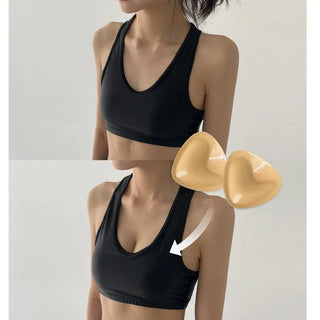 Double-sided Adhesive Super Push-up Volume Bikini Swimsuit Glue Bra Pads 3 Sizes