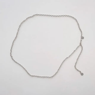 Bold Vintage Metal Antique Silver Chain Belt Collection