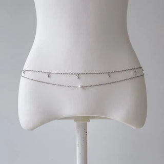 Bold Vintage Metal Antique Silver Chain Belt Collection