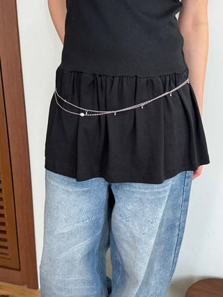 Bold Vintage Metal Antique Silver Chain Belt Collection