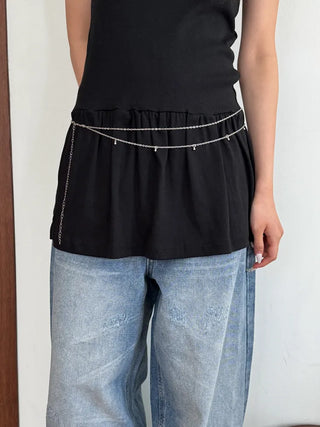 Bold Vintage Metal Antique Silver Chain Belt Collection