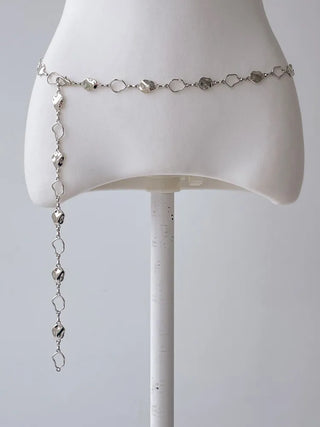 Bold Vintage Metal Antique Silver Chain Belt Collection