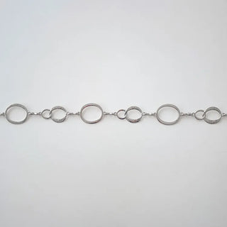 Bold Vintage Metal Antique Silver Chain Belt Collection