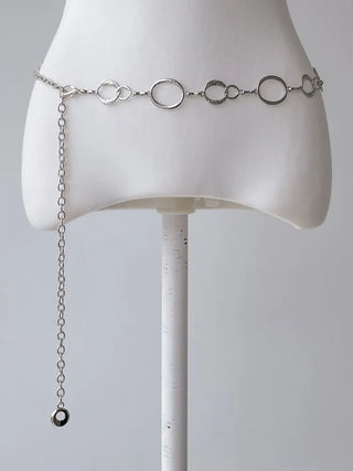 Bold Vintage Metal Antique Silver Chain Belt Collection