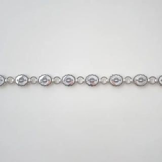 Bold Vintage Metal Antique Silver Chain Belt Collection