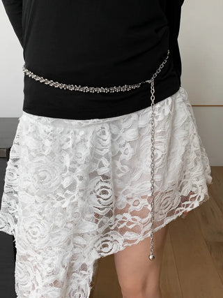 Bold Vintage Metal Antique Silver Chain Belt Collection