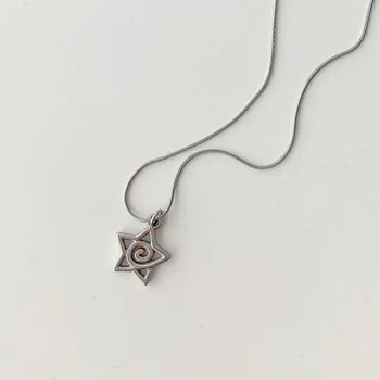 Mini Makiring Snake Chain Long Necklace