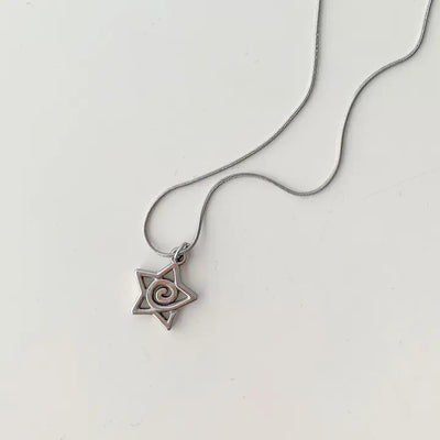 Mini Makiring Snake Chain Long Necklace