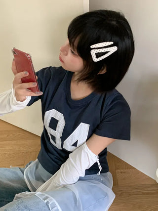 Kuku Dot Triangle Hair Clip