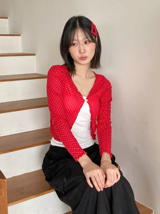 Kuku Dot Triangle Hair Clip