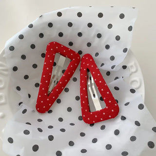 Kuku Dot Triangle Hair Clip