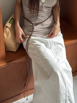 Best-Selling Leather String Belt Collection