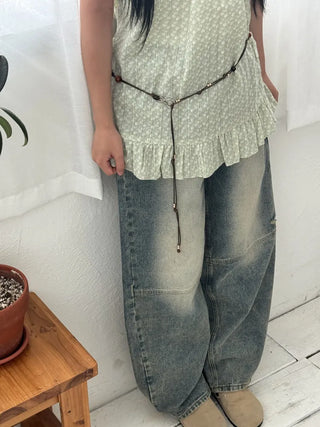 Best-Selling Leather String Belt Collection