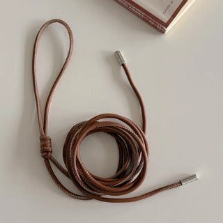 Best-Selling Leather String Belt Collection