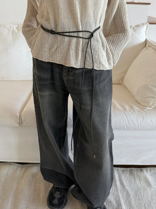 Best-Selling Leather String Belt Collection