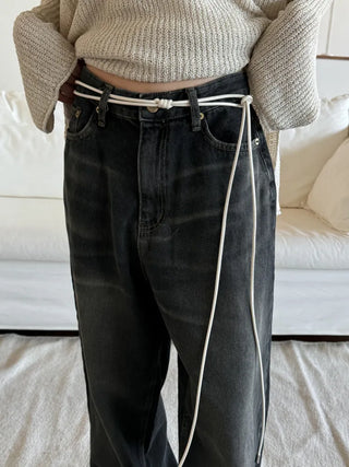 Best-Selling Leather String Belt Collection