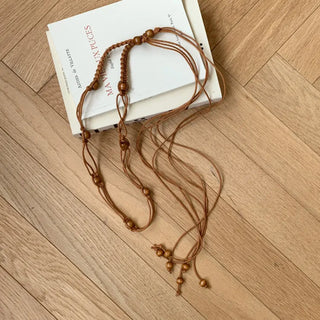 Best-Selling Leather String Belt Collection