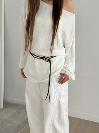 Best-Selling Leather String Belt Collection