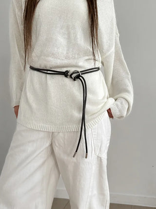 Best-Selling Leather String Belt Collection