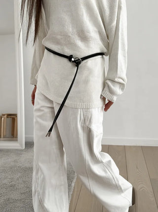 Best-Selling Leather String Belt Collection