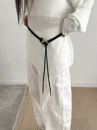 Best-Selling Leather String Belt Collection