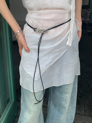 Best-Selling Leather String Belt Collection