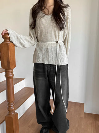 Best-Selling Leather String Belt Collection