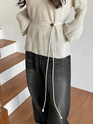 Best-Selling Leather String Belt Collection