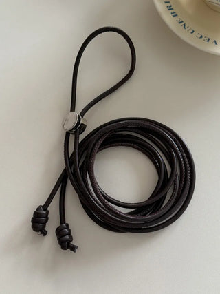 Best-Selling Leather String Belt Collection