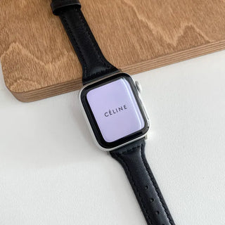 Premium Slim Leather Smartwatch 38mm 40mm 41mm Strap