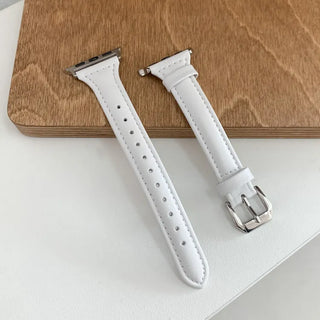 Premium Slim Leather Smartwatch 38mm 40mm 41mm Strap
