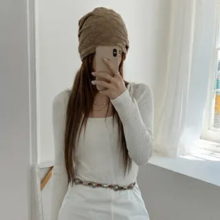 Crew Wave Loose Fit Beanie Hat
