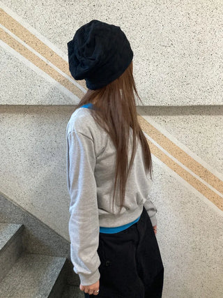 Crew Wave Loose Fit Beanie Hat