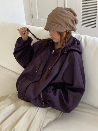 Slutch Shirred Pullover Ribbed Beanie Hat