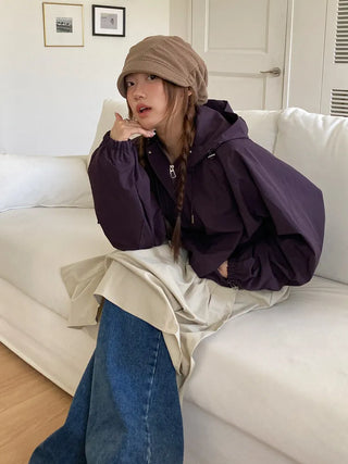 Slutch Shirred Pullover Ribbed Beanie Hat