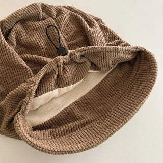 Slutch Shirred Pullover Ribbed Beanie Hat