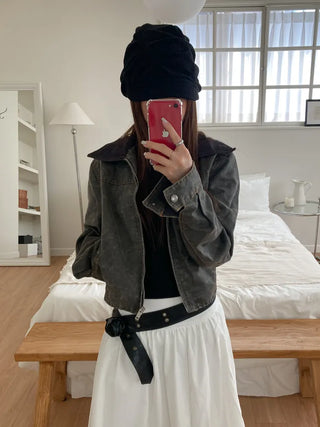Slutch Shirred Pullover Ribbed Beanie Hat