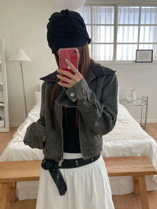Slutch Shirred Pullover Ribbed Beanie Hat