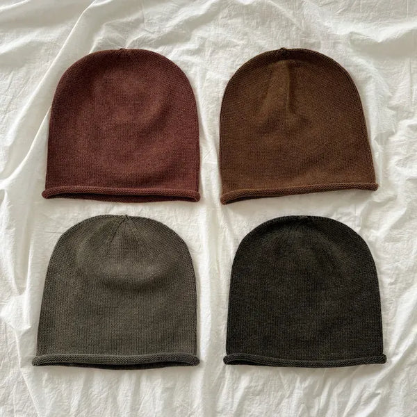 Urban Breeze Vintage Printed Knit Beanie Hat