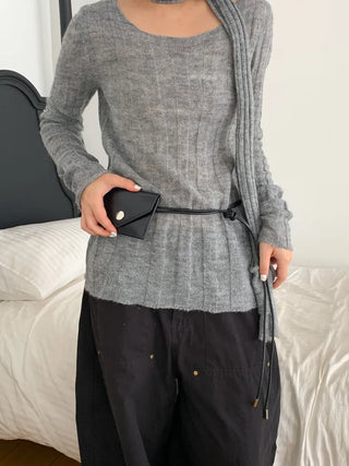 Luca Pocket String Bag Belt Bag