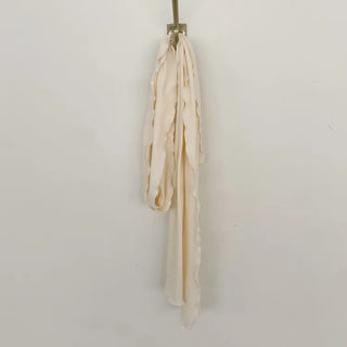 Wavy Ribbed Long Scarf Muffler