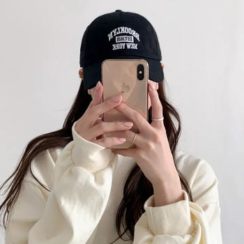 Cotton Brooklyn Embroidered Cotton Ball Cap