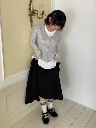 Loop Stripe Point Striped Socks