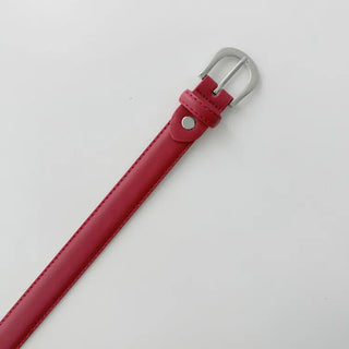 Yves Classic Slim Leather Belt
