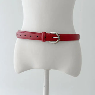 Yves Classic Slim Leather Belt
