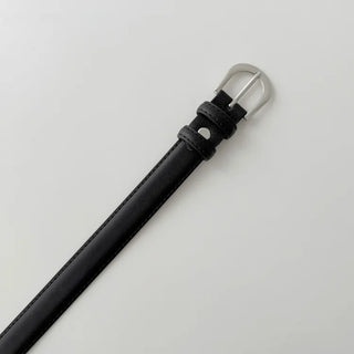 Yves Classic Slim Leather Belt