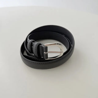 Yves Classic Slim Leather Belt