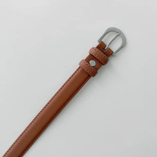 Yves Classic Slim Leather Belt